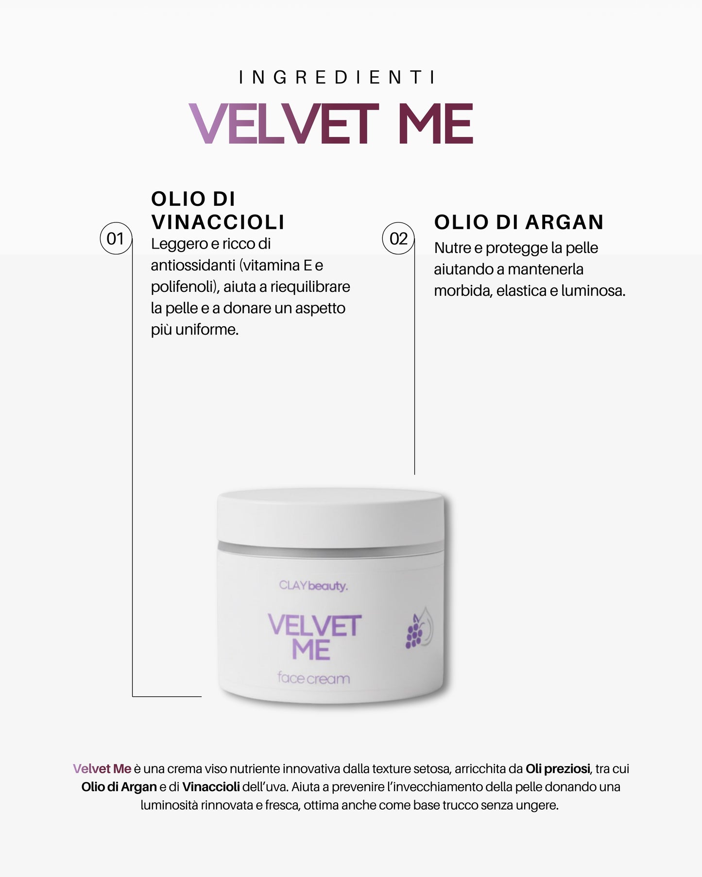 Face cream VELVET ME